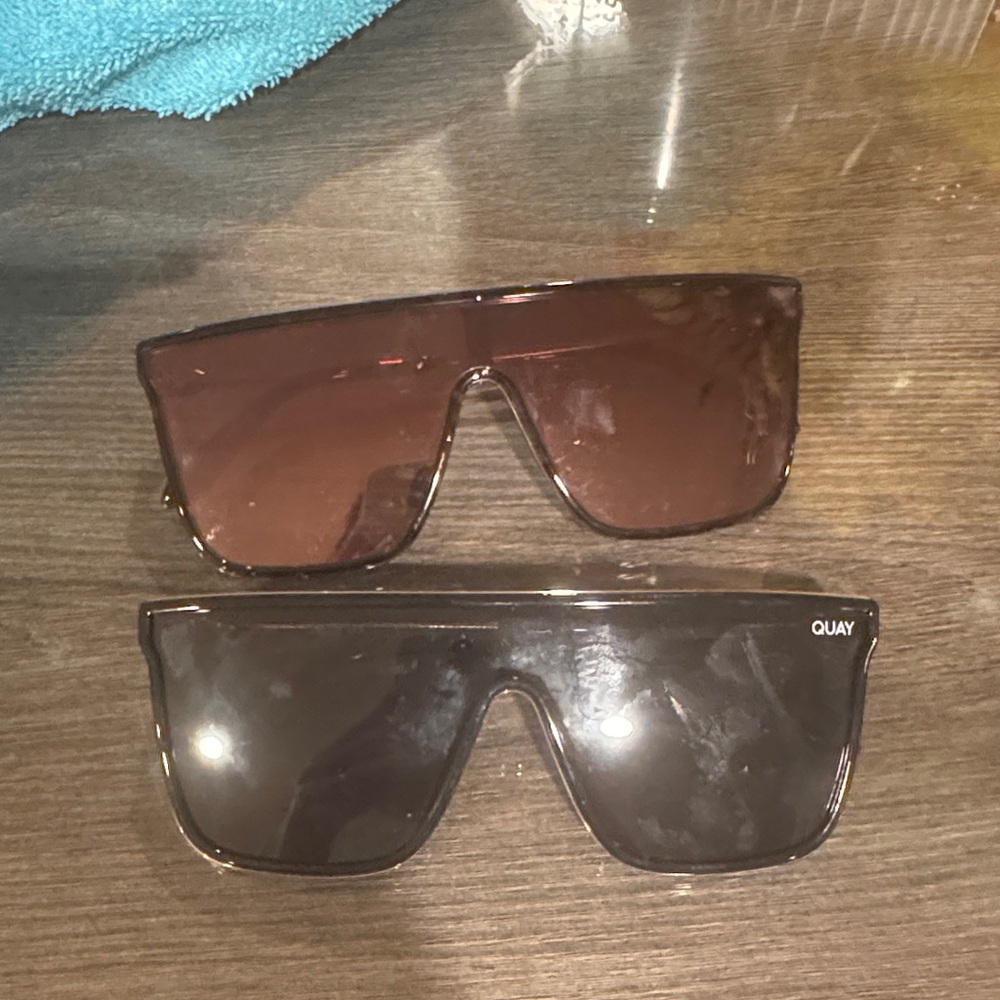 Quay Australia Brown and Black Sunglasses